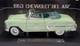 Sunstar 1/18 Scale Model 1624 1953 Chevrolet Bel Air Conv Surf Green