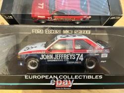 Sunstar 118 Scale Ford Escort RS1600i, Datapost, John Jeffries, ECS Racecars