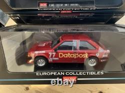 Sunstar 118 Scale Ford Escort RS1600i, Datapost, John Jeffries, ECS Racecars