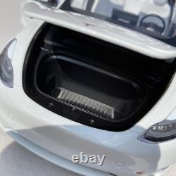 TESLA 118 Scale Model Y White Diecast Car Official Dealer Edition New Boxed
