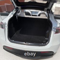 TESLA 118 Scale Model Y White Diecast Car Official Dealer Edition New Boxed