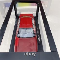 TRIPLE 9 Audi 100 (C3) 1989 Tornado Red T9-1800351 Scale 118 New