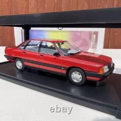 TRIPLE 9 Audi 100 (C3) 1989 Tornado Red T9-1800351 Scale 118 New