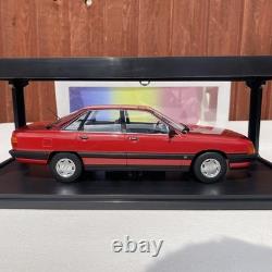 TRIPLE 9 Audi 100 (C3) 1989 Tornado Red T9-1800351 Scale 118 New