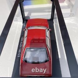 TRIPLE 9 Audi 100 (C3) 1989 Tornado Red T9-1800351 Scale 118 New