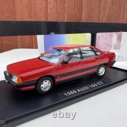 TRIPLE 9 Audi 100 (C3) 1989 Tornado Red T9-1800351 Scale 118 New