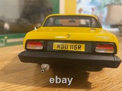 TRIUMPH TR7 Coupe in Inca yellow Cult Scale 118