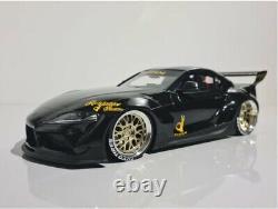 TSM, Pandem Toyota GR Supra 2020, Black, 1/18 scale, real rubber tyres, licensed