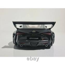 TSM, Pandem Toyota GR Supra 2020, Black, 1/18 scale, real rubber tyres, licensed