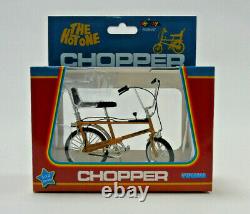 TW41600 Toyway Raleigh Chopper Mk1 Yellow Bicycle Diecast Metal Model 112 Scale