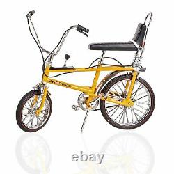 TW41600 Toyway Raleigh Chopper Mk1 Yellow Bicycle Diecast Metal Model 112 Scale