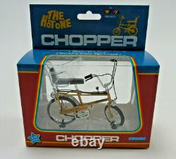 TW41600 Toyway Raleigh Chopper Mk1 Yellow Bicycle Diecast Metal Model 112 Scale