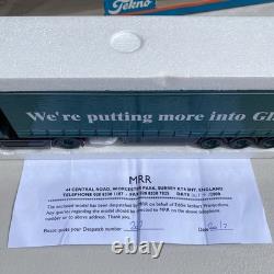 Tekno 150 Scale Mercedes-benz Actros United Glass Truck With Trailer Boxed