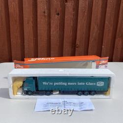 Tekno 150 Scale Mercedes-benz Actros United Glass Truck With Trailer Boxed