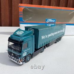 Tekno 150 Scale Mercedes-benz Actros United Glass Truck With Trailer Boxed