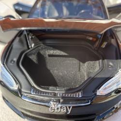 Tesla Model S P100D 118 Scale Diecast Model Car Black New In Box