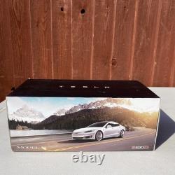 Tesla Model S P100D 118 Scale Diecast Model Car Black New In Box