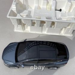 Tesla Model x P100D Metallic Grey 1/18 Scale Diecast Model Dealer Edition New