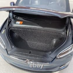 Tesla Model x P100D Metallic Grey 1/18 Scale Diecast Model Dealer Edition New