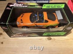 The Fast And the Furious, 1995 Toyota Supra, 118 Scale Die cast Model Car Ertl