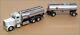 Tonkin 1/53 Scale Tk02 Peterbilt Tanker Truck & Trailer Chevron White/silver