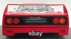 Top Marques 1/12 Scale Model Car TM12-17F 1987 Ferrari F40 Lexan Windows Red
