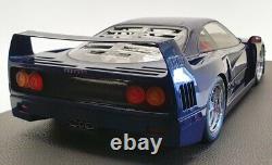 Top Marques 1/12 Scale Model Car TM1217E 1987 Ferrari F40 Met Blue