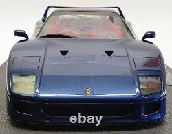 Top Marques 1/12 Scale Model Car TM1217E 1987 Ferrari F40 Met Blue