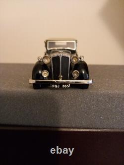 Top Marques 1/43 Scale RC1 1939 Daimler 2.5L D/H King George VI WW2 Black