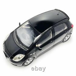 Toyota Yaris 2007 118 Scale Model Car Diecast Toy Cars Boys Vehicle Gift Black