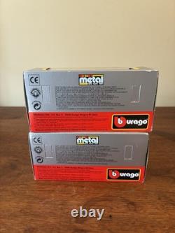 Trade Box of 24 Burago 1/43 Scale Model Cars In Original Boxes See Photos