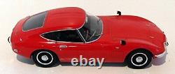 Triple 9 Models 1/18 Scale T9-1800184 Toyota 2000GT Red