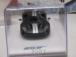 True Scale Minitaures Ford Gt Matt Black 1/43 Scale Model Car Tsm430136