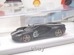 True Scale Minitaures Ford Gt Matt Black 1/43 Scale Model Car Tsm430136