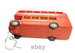 Tudor Rose Large Scale Pull Along Bus