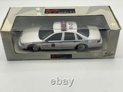 UT Models 118 Scale 1996 Chevrolet Caprice Broasard Police Car Quebec, Canada