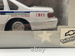 UT Models 118 Scale 1996 Chevrolet Caprice Broasard Police Car Quebec, Canada
