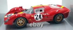 Universal Hobbies 1/18 Scale 35391 Ferrari 330 P4 Le Mans 1967 #24 Red