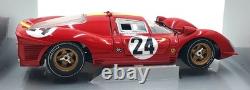 Universal Hobbies 1/18 Scale 35391 Ferrari 330 P4 Le Mans 1967 #24 Red