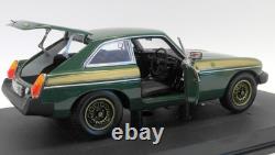 Universal Hobbies 1/18 Scale Diecast 4458 MG MGB GT Jubilee Edition Green/Gold