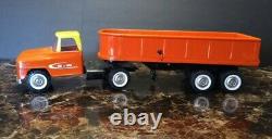 Vintage 1973 Tru-Scale International Harvester Semi Truck & Dump Trailer VGC