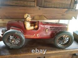 Vintage Large Scale Resin Sports Car