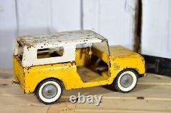 Vintage Original Tru Scale International Ih Scout W Snow Plow Blade Yellow