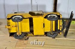 Vintage Original Tru Scale International Ih Scout W Snow Plow Blade Yellow