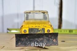 Vintage Original Tru Scale International Ih Scout W Snow Plow Blade Yellow