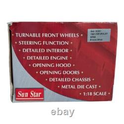 Vintage Sun Star Chevrolet Nova 1963 118 Scale Die Cast