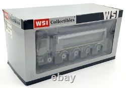 WSI Models 1/50 Scale Diecast 04-1010 Ginaf 10x4 Tipper Grey/Silver