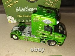 WSI Scania T CAB Mathewsons Collectible Model 150 Scale Truck Boxed Lorry