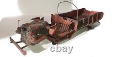 WW2 Truck, destroyed by explosion. 1/43 scale, handmade. OFFER -15% DISCOUNT