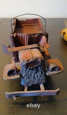 WW2 Truck, destroyed by explosion. 1/43 scale, handmade. OFFER -15% DISCOUNT